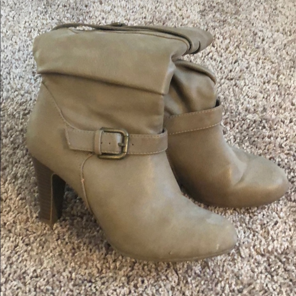 Tan boots
